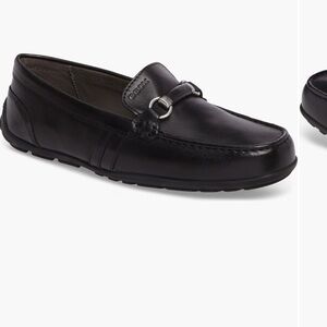 Geox Fast Bit Black Loafer - Kids